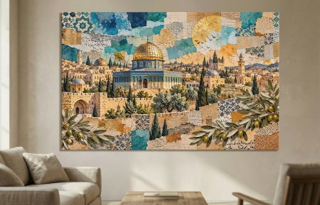 Collage لقبة الصخرة